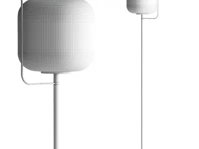 Cyan Design Isotope Floor Lamp 3D model