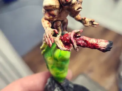 Void Psyrens - Multipart Trans dimensional Enslavers of Mankind 3D print model