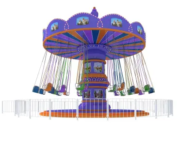 Funfair Ride 3D model