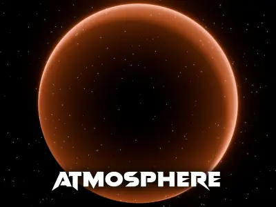 Procedural Alien Planet - Layered Sci-Fi World Design 3D model