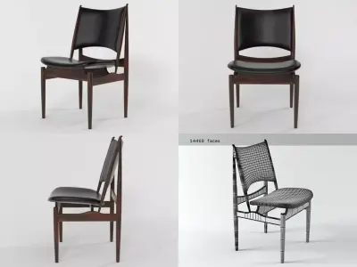 Egyptian Chair 3D model