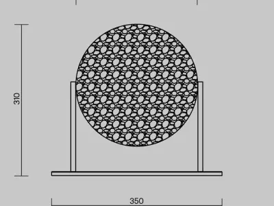 Tablelamp Mangata 3D model