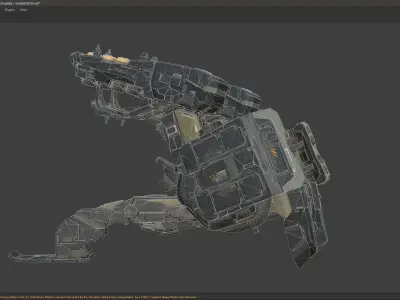 scifi-model539 weapon 3D model