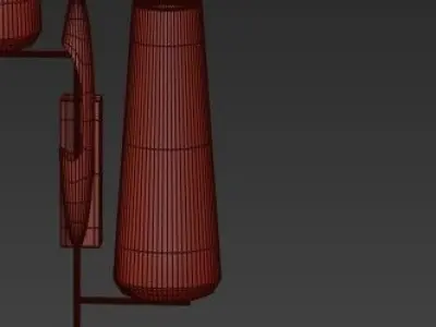Simply perfect Italian sconce circa 3D model