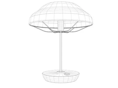 Table Lamp 3D model 23