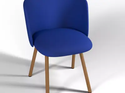 Mikado Chair Inspiration Vitra 3D model