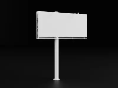 Advesiting Street Billboard Pack 3D model