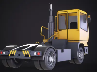  Terminal Tractor Terberg Yellow PBR 