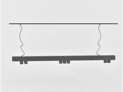 Hanging Light For Interior 3D model