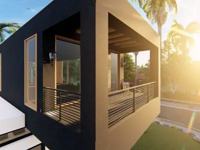 Modern House 3D model