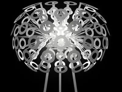 Standing Lamp 3D model