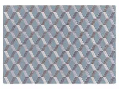 Nevio Pure Wool Rug 3D model