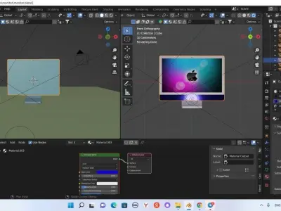 Apple iMac  3D model