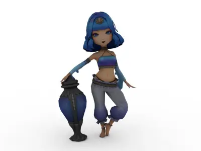 Genie 3D model