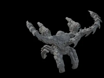 Demon Abomination 3D Fantasy Sci-fi Miniature 3D print model