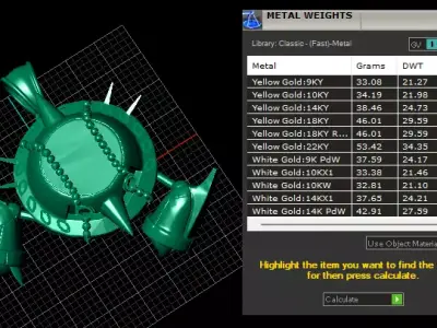 Armored Warrior Crab Pendant 3D print model