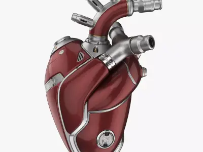 Cyber Heart 2 3D model