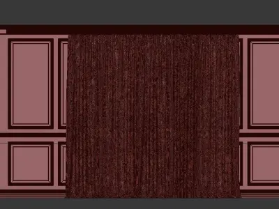 Curtain Set 324 3D model
