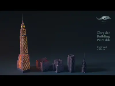 Chrysler Building 3D print model