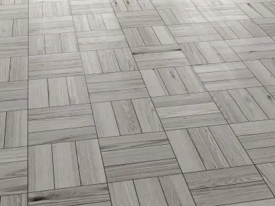 Wood floor 4 basket with 2 colors Texture