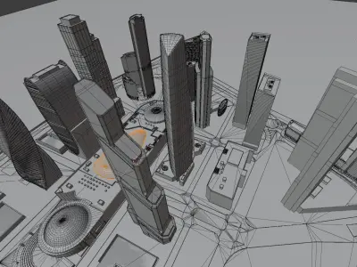  Moscow City 