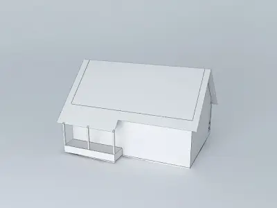 Hungarian street in Pilsen Free 3D model