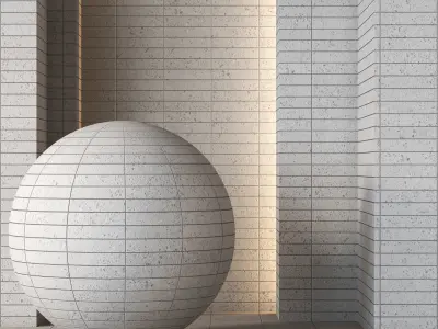 Decorative Stone Wall Tile Textures 4K - Seamless Texture