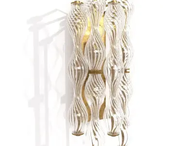 And Objects Wherwell Wall Light  Large 3D model