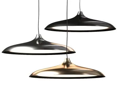 Menu Circular Pendant Lamp 3D model
