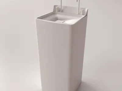 Drinking Fountain 3D model