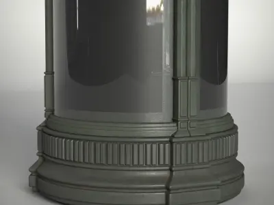 Morris Advertising Column 3D model