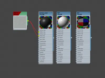 Pole light verda 3D model