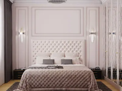 Bedroom interior 3D model