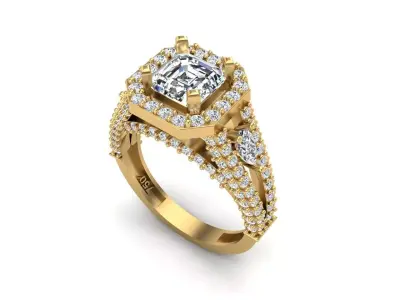 Jewelry ring 203 3D print model