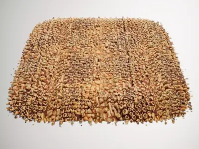 Copper Tubes Cluster HQ PBR Textures Set Texture