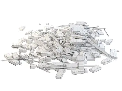 Rubble Large 3D model