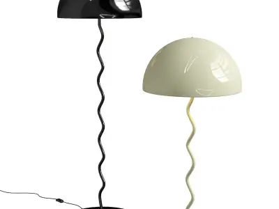 Alora Floor Lamp 3D model