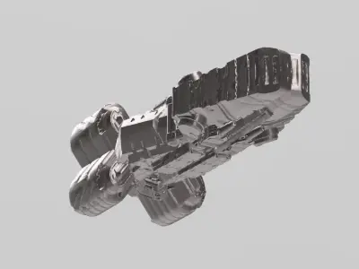 FLEET CORE - SG5 YF-1000 CARGO CRUISER 3D print model