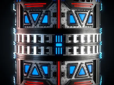 Sci-fi Material - VOL 04 - SBsar - Maps Texture