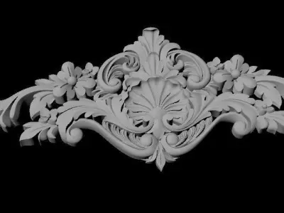 dekor ornament 3D model 183