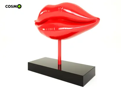 Figurine Lips 3D model