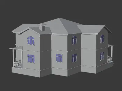 House victorian 3D model