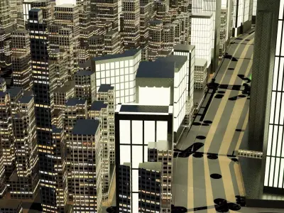 Hongkong Citymap Building 3D model