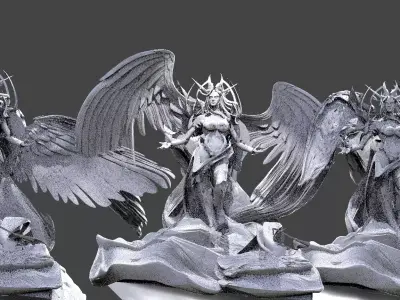 High Angel Guardian series 3 3D model