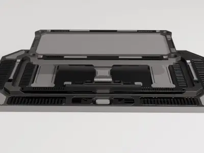 SCI-FI MEETING TABLE 3D model