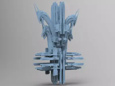 Dragon Cult Elites Tower 2  3D model