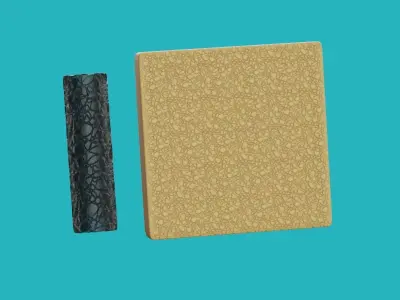 6  SEAMLESS TEXTURE ROLLER FOR WARGAMING DND 3D print model