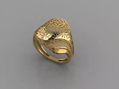 turtorial ring 3D print model