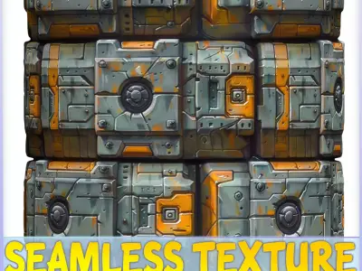 Stylized Wall Seamless Texture Texture 68