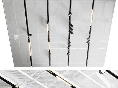 Suspended ceiling SAS International 2 3D model